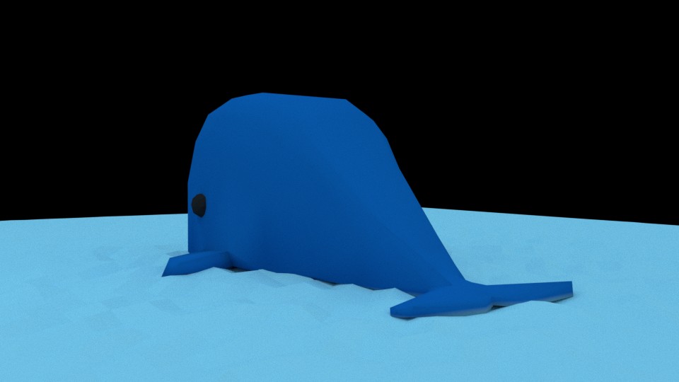 Ballena Low poly preview image 1